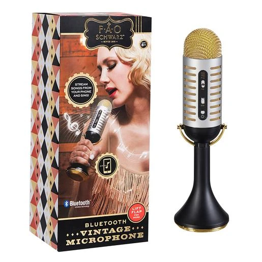 FAO Schwarz - Micrófono Musical Vintage Con Bluetooth 7 FAO Schwarz - Micrófono Musical Vintage Con Bluetooth - Imagen 7