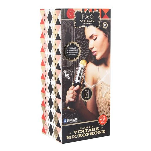 FAO Schwarz - Micrófono Musical Vintage Con Bluetooth 9 FAO Schwarz - Micrófono Musical Vintage Con Bluetooth - Imagen 9