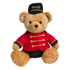 FAO Schwarz - Peluche Osito Soldado 38 Cm
