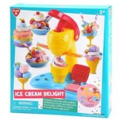 Set Ice Cream Delight De Plastilina