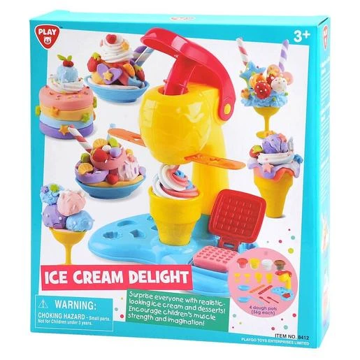 Set Ice Cream Delight De Plastilina 1 Set Ice Cream Delight De Plastilina