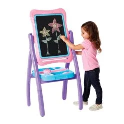 Pizarra Rosa De Doble Cara Con Bandeja 14 Pizarra Rosa De Doble Cara Con Bandeja -Toys R Us Ventas medias 598