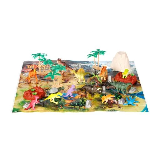 Playset Mundo De Dinosaurios 30 Piezas 1 Playset Mundo De Dinosaurios 30 Piezas