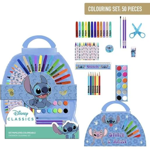 Disney - Set De 50 Piezas Para Colorear Multicolor ㅤ 1 Disney - Set De 50 Piezas Para Colorear Multicolor ㅤ