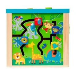 Cubo De Actividades De Madera 11 Cubo De Actividades De Madera -Toys R Us Ventas medias 719