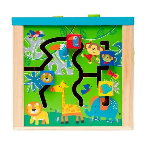 Cubo De Actividades De Madera 4 Cubo De Actividades De Madera - Imagen 4