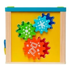 Cubo De Actividades De Madera 14 Cubo De Actividades De Madera -Toys R Us Ventas medias 722