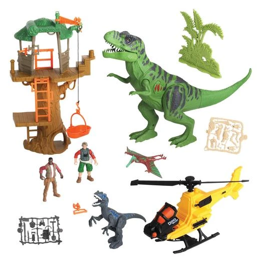 Dino Valley - Playset Ataque En La Selva 2 Dino Valley - Playset Ataque En La Selva - Imagen 2