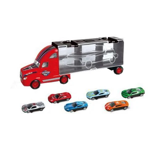 EZ Drive - Camión Con 6 Vehículos 1 EZ Drive - Camión Con 6 Vehículos