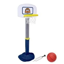 Canasta Baloncesto Con Pelota E Inflador