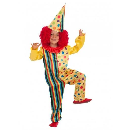 Disfraz Infantil Payaso -Talla 4-7 Años 1 Disfraz Infantil Payaso -Talla 4-7 Años